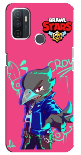 Чехол с печатью "Crow Asassin" для Oppo A32