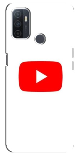 Чехол с печатью "Красная кнопка" для Oppo A32
