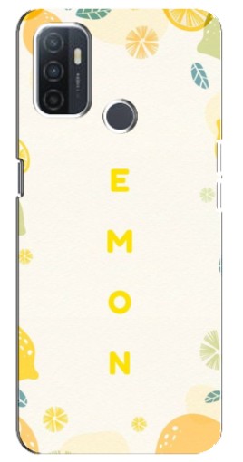 Силиконовый чехол с изображением "Lemon" для Oppo A32
