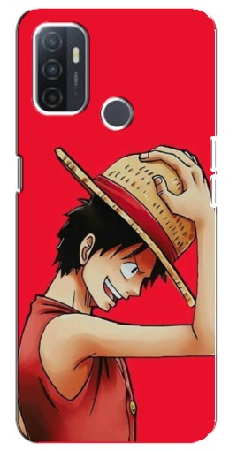 Чехол с картинкой "Манки в шляпе" для Oppo A32
