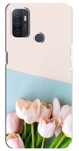 Чехол с печатью "Нежные тюльпаны" для Oppo A32