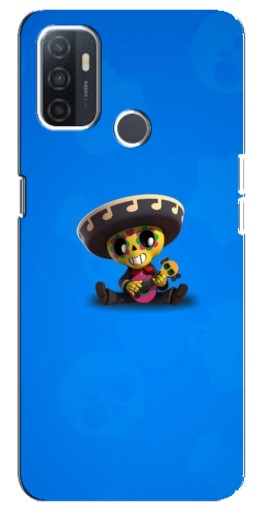 Силиконовый чехол с изображением "Poco с гитарой" для Oppo A32