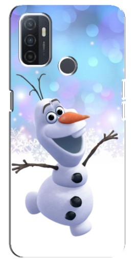 Чехол с принтом "Снеговик Олаф" для Oppo A32
