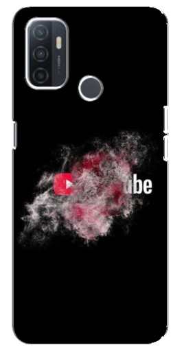 Чехол с принтом "Яркий Ютуб" для Oppo A32