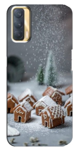 Чехол с картинкой "Домики из пряников" для Oppo A33