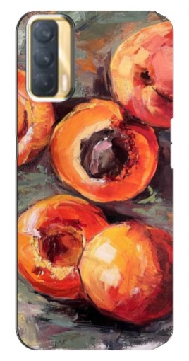 Чехол с печатью "Картина персики" для Oppo A33