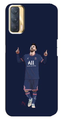 Силиконовый чехол с изображением "Месси в ПСЖ" для Oppo A33