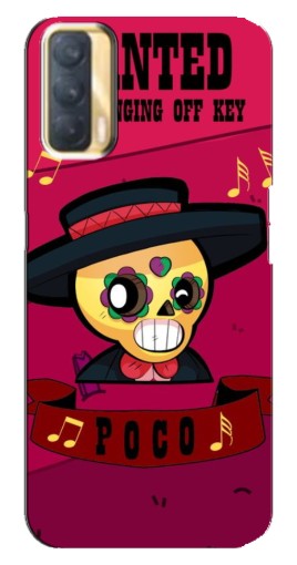 Чехол с принтом "WANTED POCO" для Oppo A33