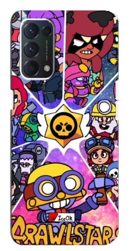 Чехол с картинкой "Brawl заставка" для OPPO A74