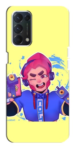 Чехол с принтом "Colt Anime" для OPPO A74