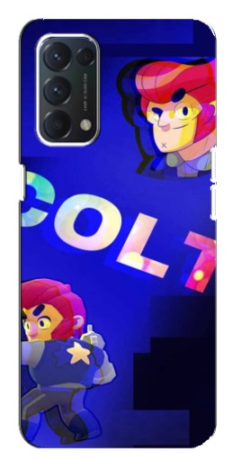 Чехол с принтом "Colt шпион" для OPPO A74