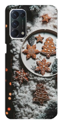 Чехол с картинкой "Имбирные пряники" для OPPO A74