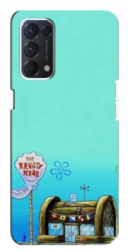 Чехол с принтом "Krusty Krab" для OPPO A74