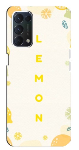 Чехол с принтом "Lemon" для OPPO A74