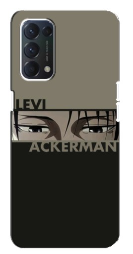 Силиконовый чехол с изображением "Levi Anime" для OPPO A74