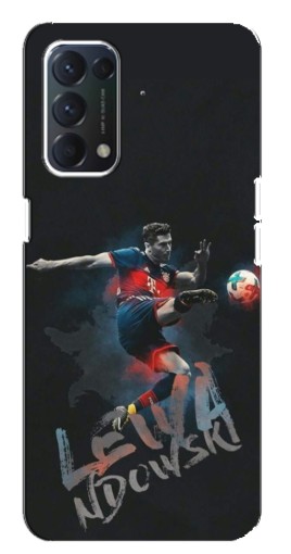 Силиконовый чехол с изображением "Лёва" для OPPO A74
