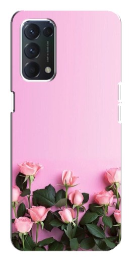 Чехол с картинкой "Нежные розы" для OPPO A74