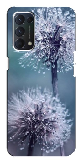 Чехол с печатью "Одуванчик с капельками" для OPPO A74