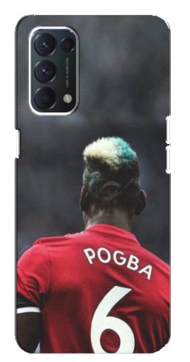 Чехол с картинкой "Pogba 6" для OPPO A74