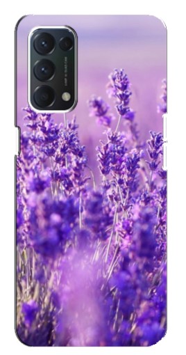 Чехол с принтом "Яркая лаванда" для OPPO A74