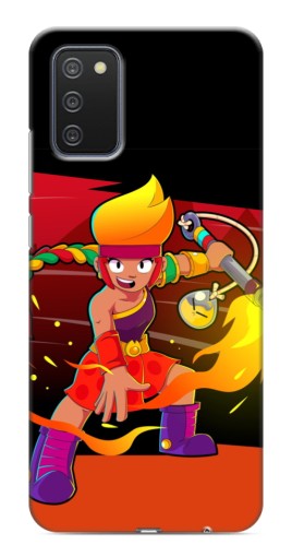 Чехол с принтом "Амбер в дуэли" для Samsung Galaxy A03s
