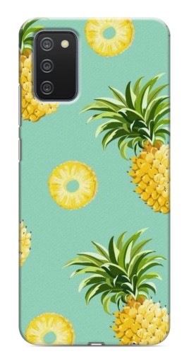 Силиконовый чехол с изображением "Ананасик" для Samsung Galaxy A03s