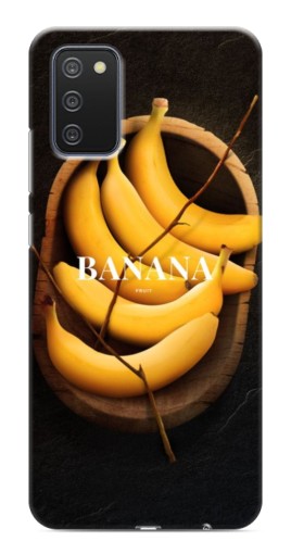 Силиконовый чехол с изображением "Banana" для Samsung Galaxy A03s
