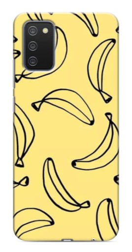 Чехол с картинкой "Бананчики" для Samsung Galaxy A03s