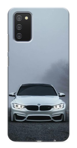 Чехол с картинкой "БМВ в тумане" для Samsung Galaxy A03s