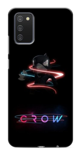 Силиконовый чехол с изображением "Brawl Crow" для Samsung Galaxy A03s