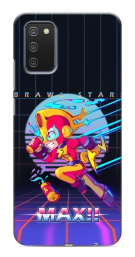 Силиконовый чехол с изображением "Brawl MAX" для Samsung Galaxy A03s