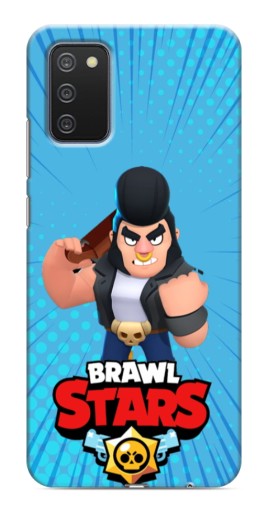 Чехол с принтом "Булл из Бравл Старс" для Samsung Galaxy A03s