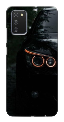 Чехол с печатью "Черный БМВ" для Samsung Galaxy A03s