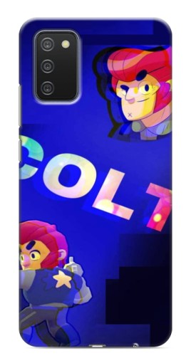 Силиконовый чехол с изображением "Colt шпион" для Samsung Galaxy A03s