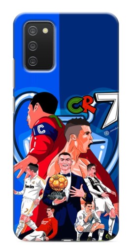Чехол с печатью "CR7" для Samsung Galaxy A03s