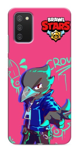 Чехол с картинкой "Crow Asassin" для Samsung Galaxy A03s