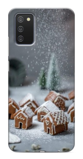 Чехол с печатью "Домики из пряников" для Samsung Galaxy A03s