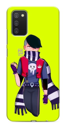 Чехол с принтом "edgard brawl stars" для Samsung Galaxy A03s