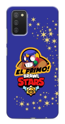 Чехол с печатью "El Primo в маске" для Samsung Galaxy A03s