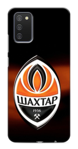 Силиконовый чехол с изображением "Эмблема Шахтера" для Samsung Galaxy A03s