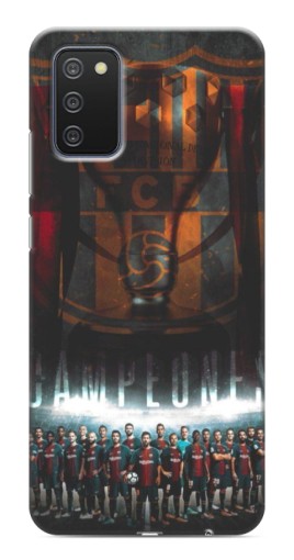 Чехол с печатью "FCB Campeones" для Samsung Galaxy A03s