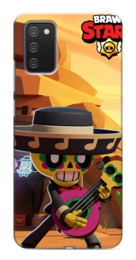 Чехол с картинкой "Гитарист Poco" для Samsung Galaxy A03s