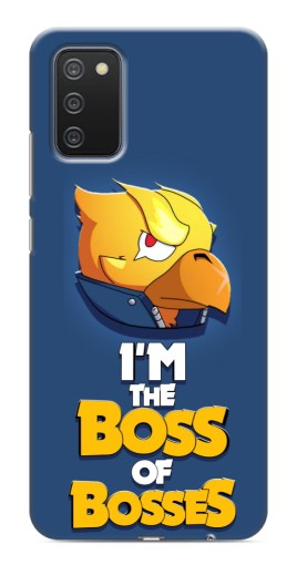 Чехол с принтом "Gold Boss" для Samsung Galaxy A03s