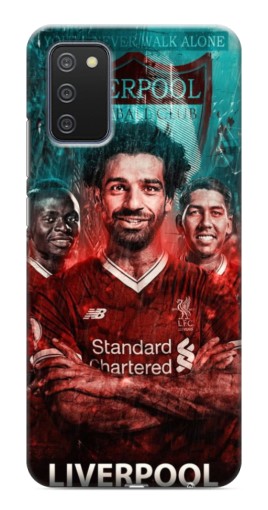 Чехол с картинкой "Игроки Ливерпуля" для Samsung Galaxy A03s