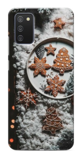 Силиконовый чехол с изображением "Имбирные пряники" для Samsung Galaxy A03s