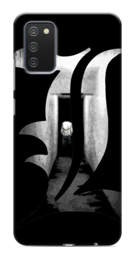 Чехол с картинкой "Инициали Лоулайта" для Samsung Galaxy A03s