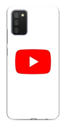 Чехол с печатью "Красная кнопка" для Samsung Galaxy A03s