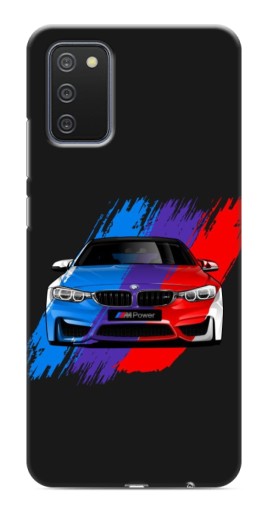 Чехол с принтом "Красочный BMW" для Samsung Galaxy A03s