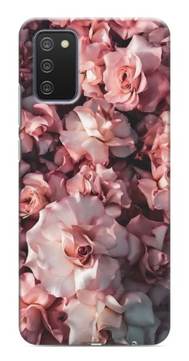 Чехол с печатью "Куст роз" для Samsung Galaxy A03s