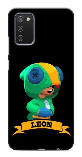 Чехол с картинкой "LEON" для Samsung Galaxy A03s